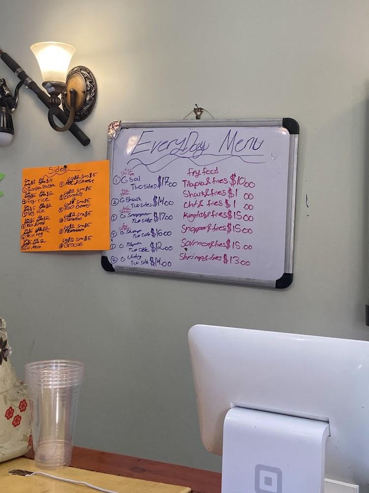 Jus Fishy Menu image 2